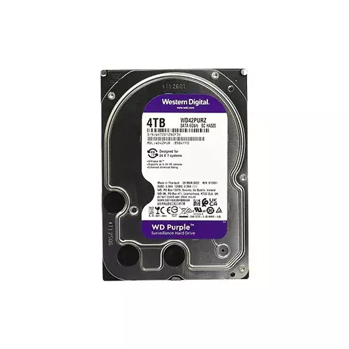 Western Digital Purple 4TB 3.5 Inch SATA Surveillance HDD