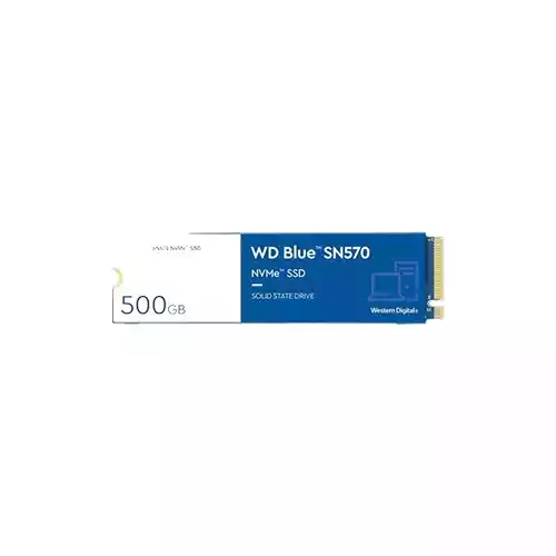 Western Digital Blue SN570 500GB M.2 2280 PCIe Gen 3.0 x4 NVMe SSD