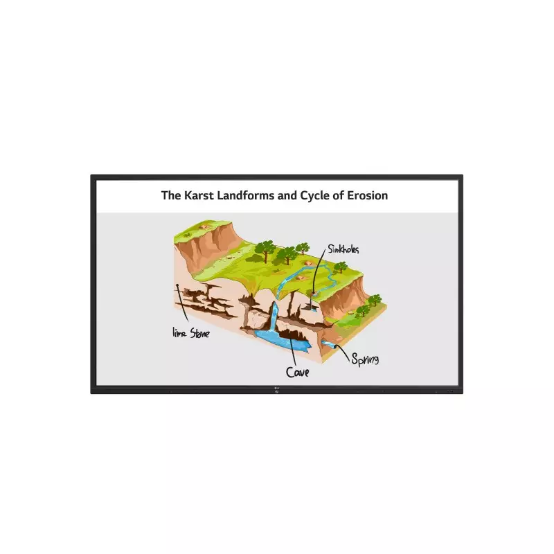 LG CREATEBOARD 98TR3PJ 98 INCH 4K UHD EDUCATION INTERACTIVE FLAT PANEL DISPLAY