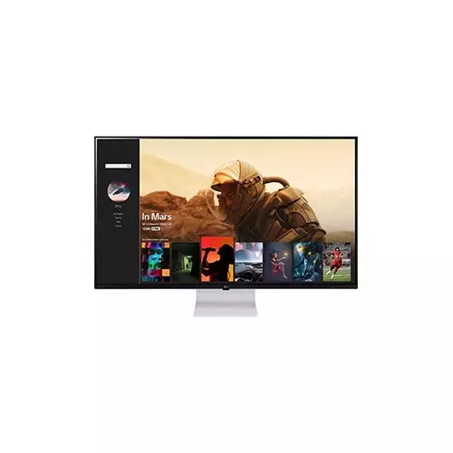 LG 43SQ700S-W 43-inch UHD 4K IPS USB-C HDR ThinQ Home Dashboard & Magic Remote Monitor