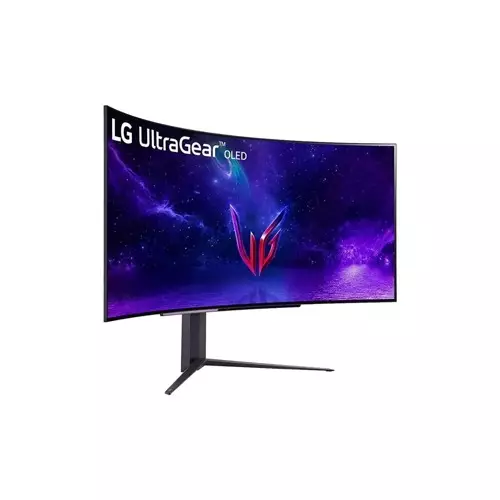 LG 45GR95QE-B 45-Inch UltraGear WQHD OLED 240Hz Curved Gaming Monitor - 1