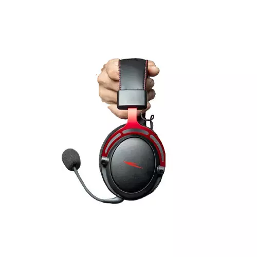 Ascend Air 7.1 channel Ultra lightweight Gaming Red Headphone-4