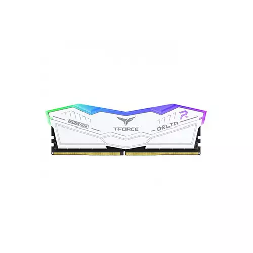 TEAM Delta RGB 8GB DDR5 6000MHz Gaming Desktop RAM - White