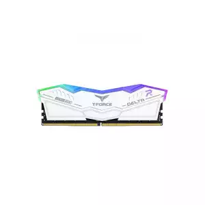 TEAM Delta RGB 8GB DDR5 6000MHz Gaming Desktop RAM - White
