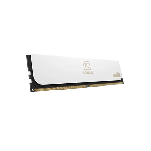 TEAM T-Create Expert DDR5 16GB 6000MHz PC5 48000 CL38 Desktop RAM (White) - 1