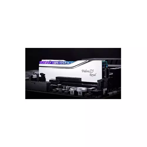 G.Skill Trident Z5 Royal 16GB RGB DDR5 6000 MHz CL28 Desktop RAM - 1