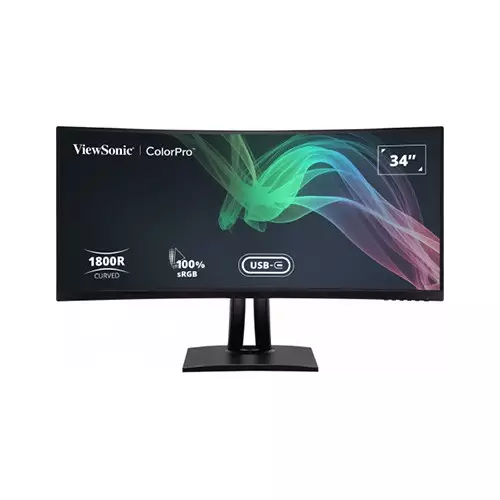 ViewSonic VP3481a ColorPro 34 Inch VA UltraWide QHD Curved 100Hz Monitor