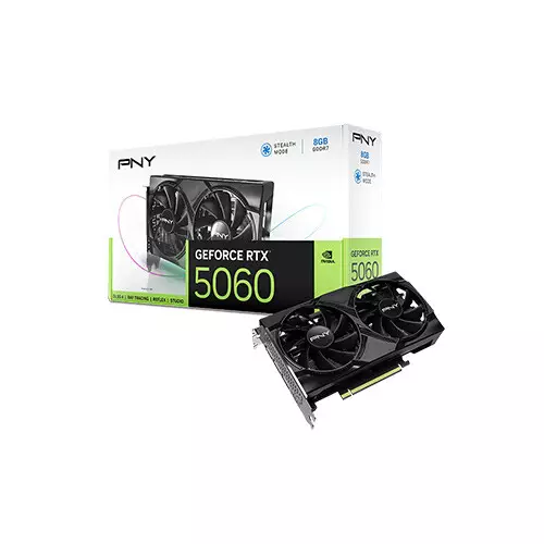 PNY GeForce RTX 5060 8GB GDDR7 Graphics Card