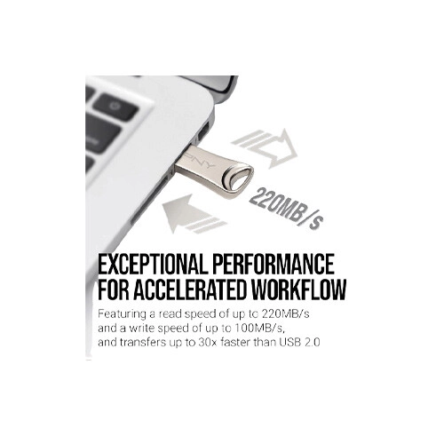 PNY Elite-X USB 3.2 Gen 1 256GB Pen Drive - 2