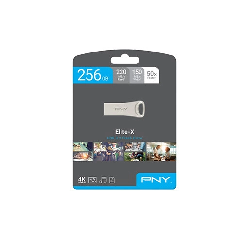 PNY Elite-X USB 3.2 Gen 1 256GB Pen Drive - 4