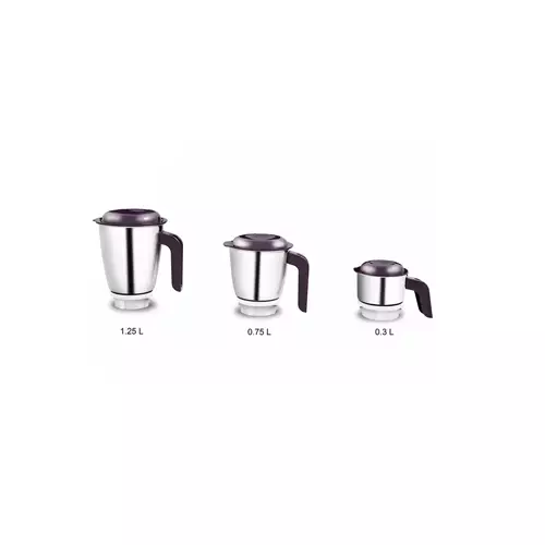 PHILIPS 500W MIXER GRINDER HL7500/00 WHITE AND PURPLE-gallery-1
