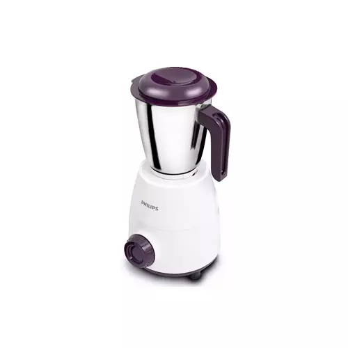PHILIPS 500W MIXER GRINDER HL7500/00 WHITE AND PURPLE-gallery-2