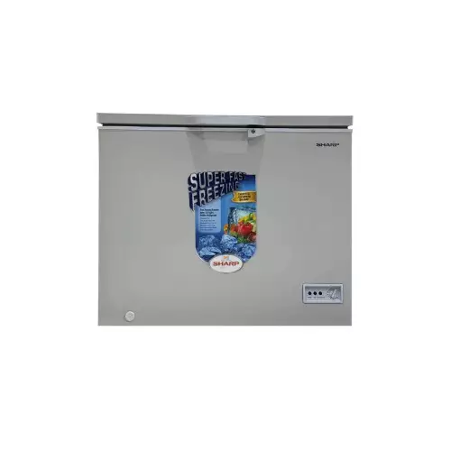 Sharp SCF-K400X-SL2/SL3 400L Chest Freezer (Silver)