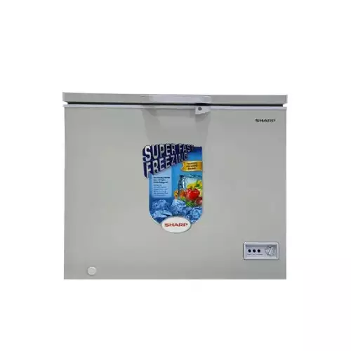 SHARP SCF-K490X-SL2 354L Chest Freezer (Silver)