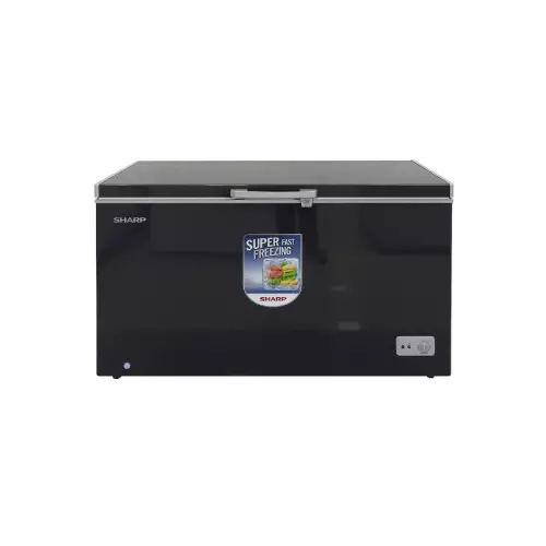 SHARP SCF-K580X-BK2 425L Chest Freezer (Black)