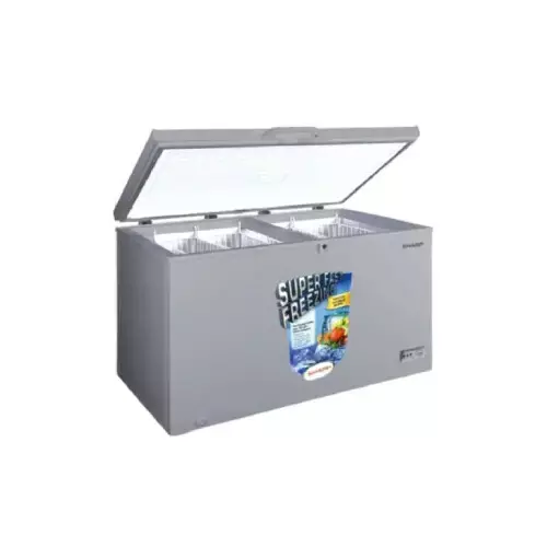 SHARP SCF-K580X-SL2 425L Chest Freezer (Silver) - 1