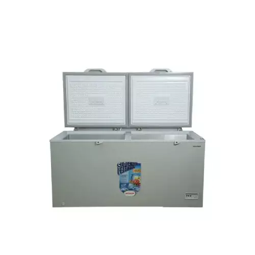 SHARP SCF-K660X-SL3 502L Chest Freezer (Silver)-gallery-1