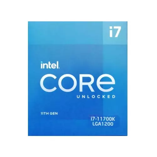 Intel Core i7-11700K 8 Core 16 Thread 11th Gen Processor