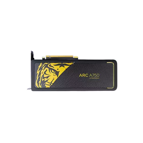 INTEL ARC A750 8GB GDDR6 LIMITED TIGER GOLD EDITION GRAPHICS CARD-1