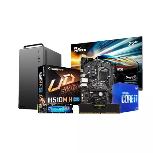 Intel Core i5-10th Gen 16GB RAM 512GB SSD Desktop PC
