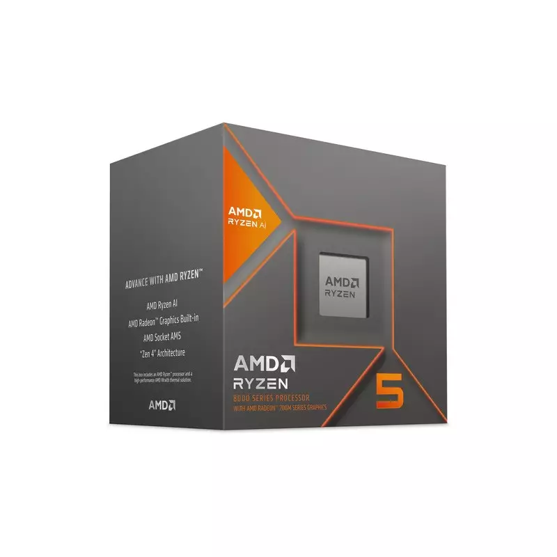 AMD Ryzen 5 8600G 6 Core 12 Thread AM5 Processor With Radeon Graphics
