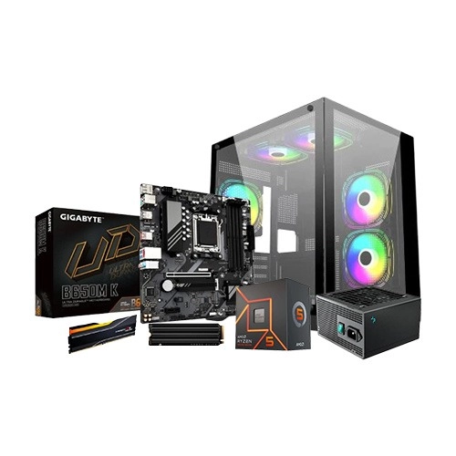 AMD RYZEN 5 7600 GIGABYTE B650M K 16GB RAM 1TB SSD Desktop PC