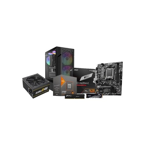 AMD Ryzen 5 8500G MSI PRO A620M-E DDR5 8GB RAM 512GB SSD Desktop PC