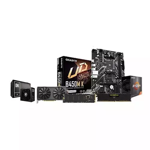 AMD RYZEN 5 5600 GIGABYTE B450M K 16GB RAM 512GB SSD Desktop