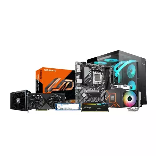 AMD RYZEN 5 7500F Desktop PC with RTX 5060 Graphics
