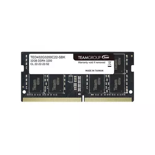 TEAM ELITE 32GB 3200MHz DDR4 LAPTOP RAM