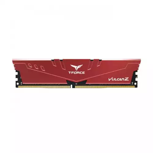 TEAM T-FORCE VULCAN Z RED 8GB 3200MHz DDR4 Gaming RAM TLZRD48G3200HC16F01