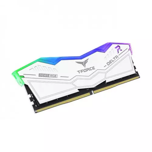Team Delta RGB 16GB DDR5 6400MHz White Desktop RAM - 2