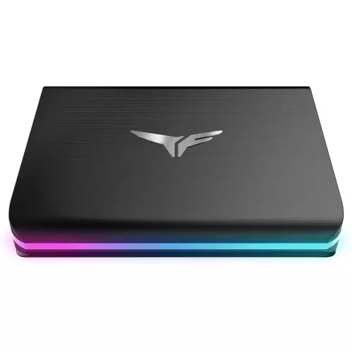 TEAM T-Force Treasure Touch 1TB Type-C USB 3.2 RGB Portable External SSD-gallery-1