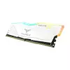 TEAM T-FORCE DELTA RGB WHITE 16GB 3200MHZ DDR4 GAMING DESKTOP RAM-1