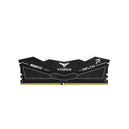TEAM T-FORCE DELTA RGB 32GB (16GBx2) 6000MHz DDR5 Gaming RAM BLACK - 1