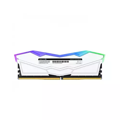 TEAM T-FORCE DELTA RGB 32GB (16GBX2) 6000MHZ DDR5 GAMING RAM WHITE-gallery-2