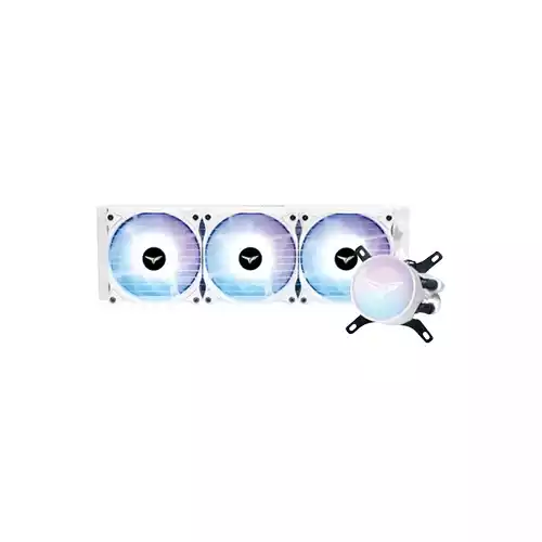 TEAM T-FORCE SIREN GD360E ALL-IN-ONE ARGB CPU LIQUID COOLER (WHITE)