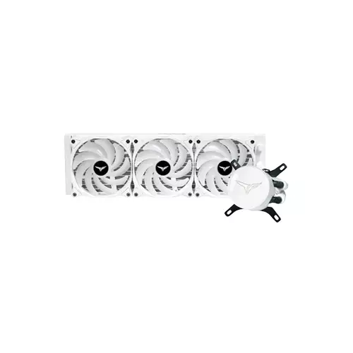 TEAM T-FORCE SIREN GD360E ALL-IN-ONE ARGB CPU LIQUID COOLER (WHITE)-1