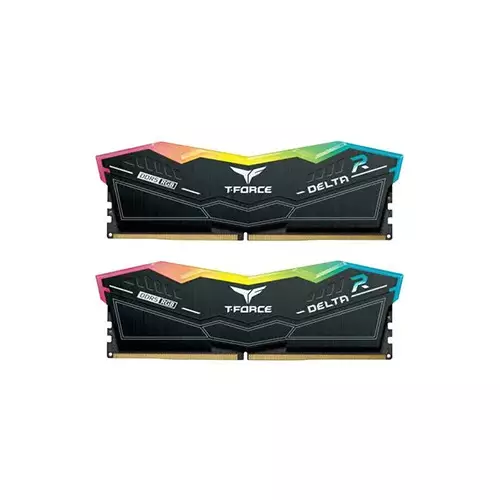 TEAM DELTA RGB WHITE 32GB (16X2) DDR5 5600MHZ GAMING DESKTOP RAM KIT - 1