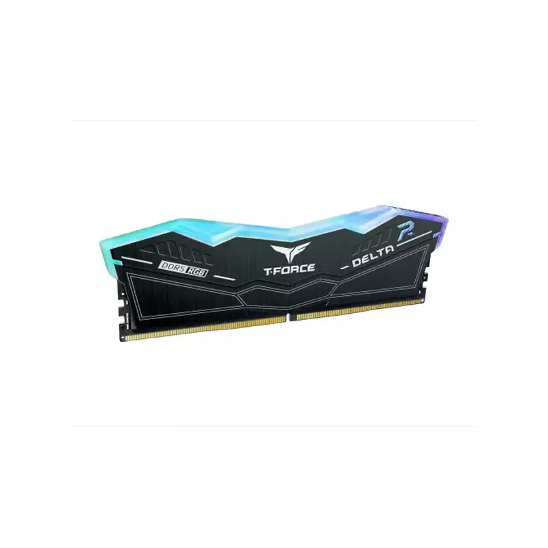TEAMGROUP T-FORCE DELTA RGB DDR5 16GB 7200MHZ BLACK DESKTOP RAM - 1