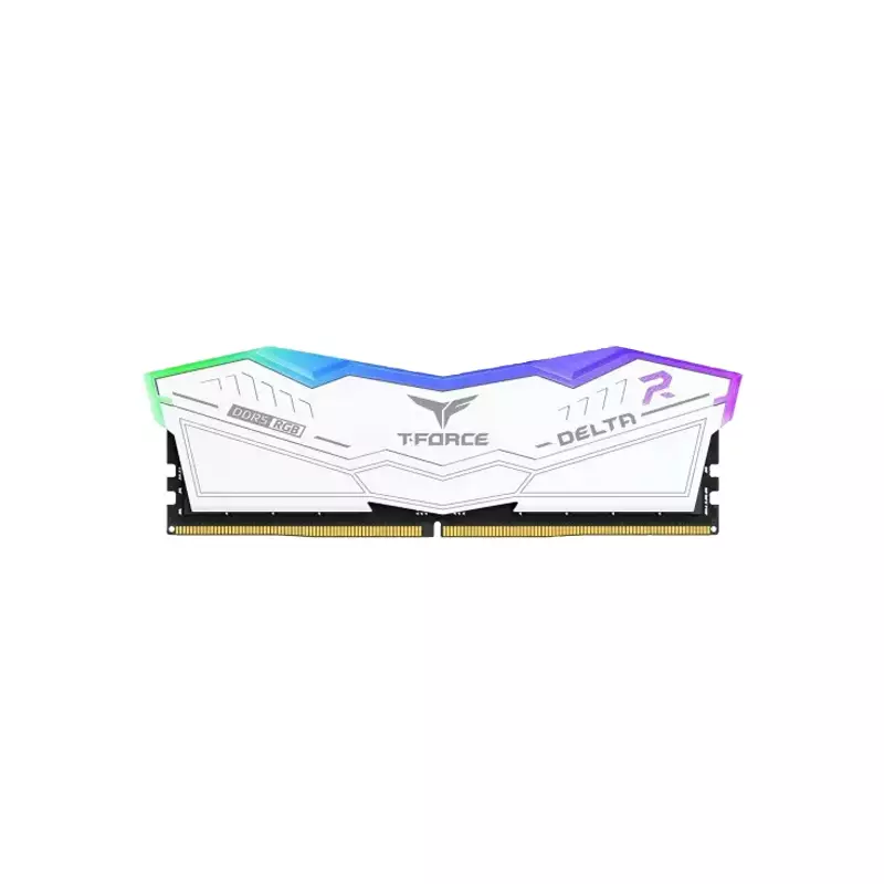 TEAMGROUP T-FORCE DELTA RGB DDR5 32GB (2X16GB) 7000MHZ WHITE DESKTOP RAM - 1