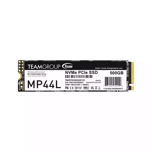 TEAM MP44L 500GB M.2 PCIE GEN4 NVME SSD