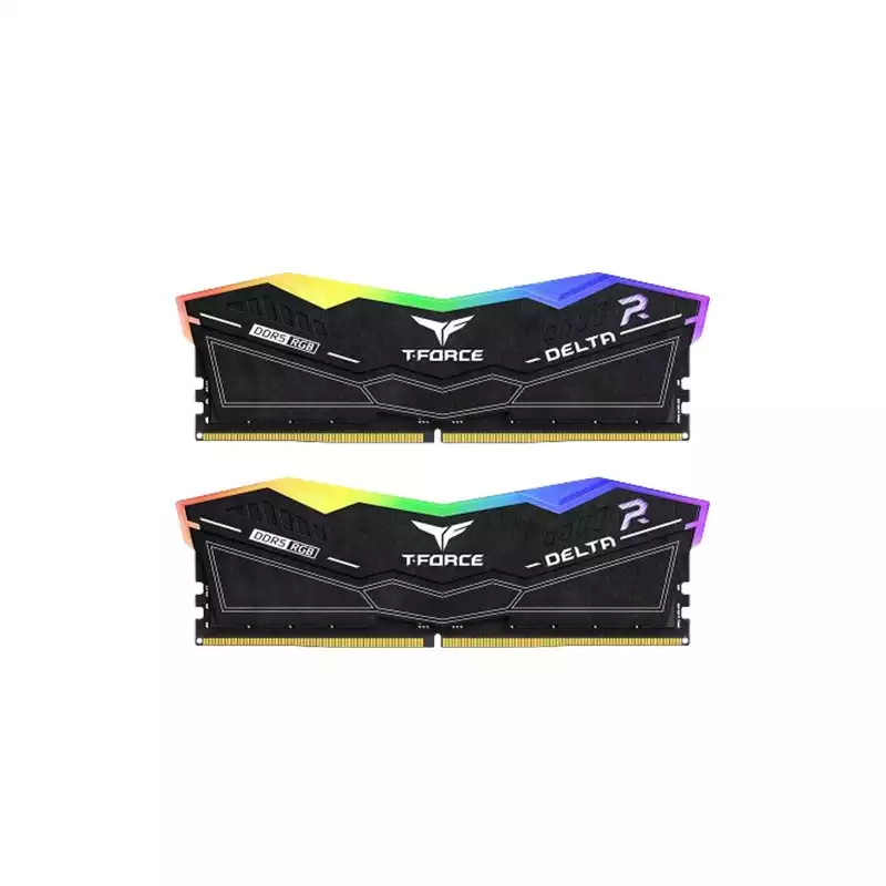 TEAM Delta 16GB(2x8GB) DDR5 5200MHz RGB Gaming Desktop RAM