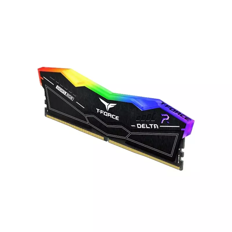 TEAM Delta 16GB(2x8GB) DDR5 5200MHz RGB Gaming Desktop RAM - 2
