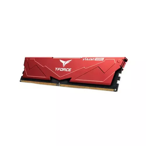 TEAM T-Force Vulcan DDR5 16GB 5200MHz Metal Heatsink Desktop RAM - 1