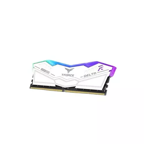 TEAM T-FORCE DELTA RGB 32GB 6000MHz DDR5 Gaming RAM (White) - 2