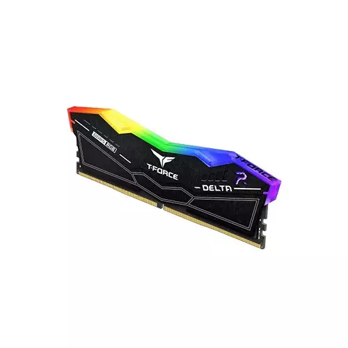 Teamgroup T-FORCE Delta RGB DDR5 32GB (2x16GB) 7000mhz Desktop Ram (Black) - 4