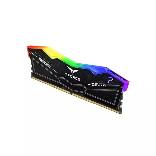 Team Delta RGB 32GB DDR5 6000MHz CL38 Desktop RAM (Black) - 1