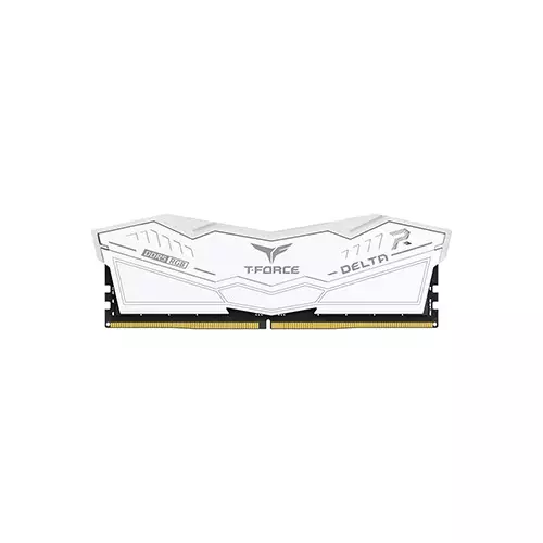 Team Delta RGB 32GB (2x16GB) DDR5 8000MHz CL38 Desktop RAM (White) - 3