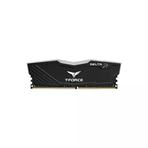 Team T-Force Delta RGB 8GB DDR4 3200MHz CL16 Black Gaming Desktop RAM with Heatsink-3
